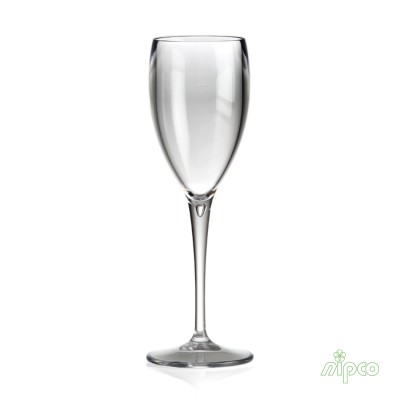 6x Kunststof Champagneglazen 17cl Glashelder - Flute - Nipco